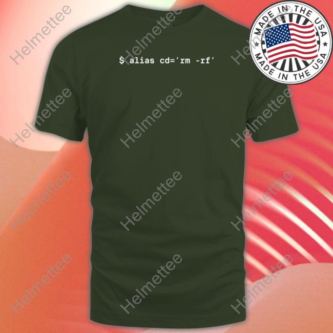 $ Alias Cd=Rm-Rf Long Sleeve T Shirt Jess Jessicasachs